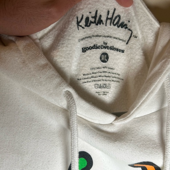 Keith Haring GWTS Hoodie - Picture 3 of 5